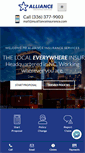 Mobile Screenshot of myallianceinsurance.com